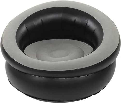 Vista 5 de CHICIRIS Silla inflable con la válvula de inflación rápida, sofá inflable simple del aire para el senderismo al aire libre