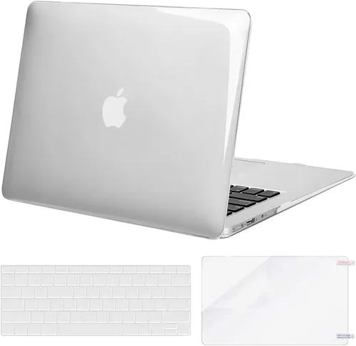 Vista 10 de MOSISO Funda compatible con MacBook Air de 13 pulgadas A1369 A1466, verde Verde (Antique Green)
