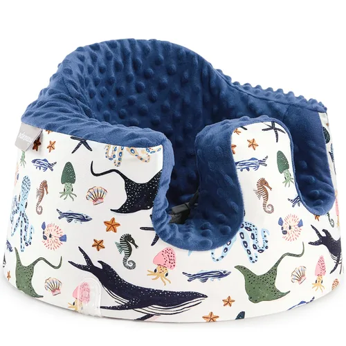 Vista 19 de mamatepe Funda de asiento compatible con asiento Bumbo y Nuby, accesorios de asientos elevadores, funda suave y transpirable para bebé, niña y niño