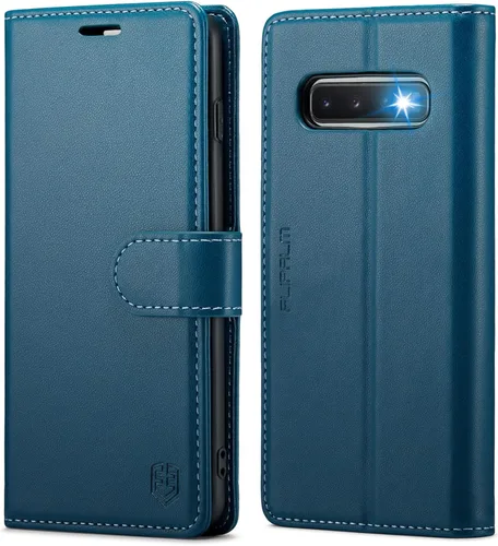 Vista 11 de FLIPALM Funda tipo cartera para Samsung Galaxy S10+/S10 Plus 6.4", color Negro