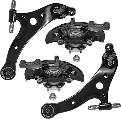 Vista 155 de Detroit Axle - Kit de brazos de control de extremo delantero para Acura 2004-2008 TSX 2003-2007 Honda Accord, 2 brazos de control inferiores, 2