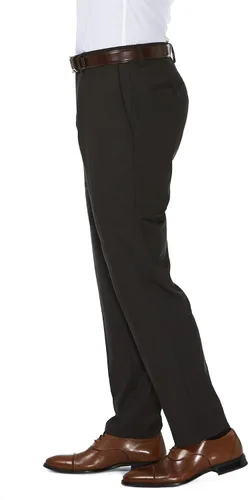Vista 2 de J.M. Haggar Traje y pantalón liso de corte ajustado para hombre