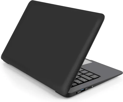 Vista 6 de Portátil de 10,1 pulgadas en línea Aprendizaje ordenador portátil Windows 10 OS Preinstalado Quad Core 32GB Netbook HDMI Webcam Oficina Netflix Negro