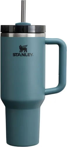 Vista 199 de STANLEY Quencher H2.0 Vaso Térmico con Asa y Pajita 64 oz Tapa Flowstate de 3 Posiciones Gran Capacidad para Viajes y Deportes Vaso de Acero