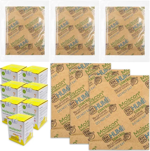 Vista 18 de Wisesorb Paquetes de control de humedad bidireccionales 49% para guitarras e instrumentos de madera - Absorbentes de humedad de 70g