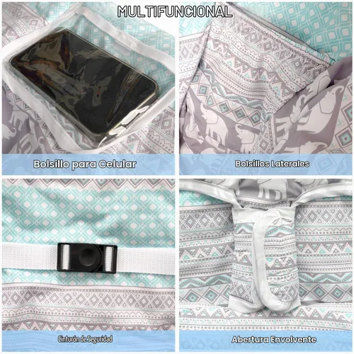 Vista 3 de Funda para carrito de compras para bebé 2 en 1 Funda para silla alta con arnés de seguridad Multifuncional Patrón de dinosaurio Cubiertas de carrito