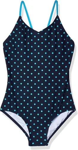 Vista 18 de Kanu Surf Bañador deportivo de una pieza Daisy Beach para niñas Aloha Negro