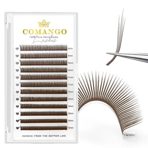 Vista 51 de CoMango Spikes - Extensiones de pestañas Flora 5D, color negro mate