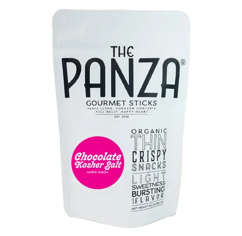Vista 17 de The Panza Chocolate Gourmet Cookie Snack fino y crujiente Orgánico, sin OMG, ingredientes 100% naturales Frasco Signature de 4.3 onzas