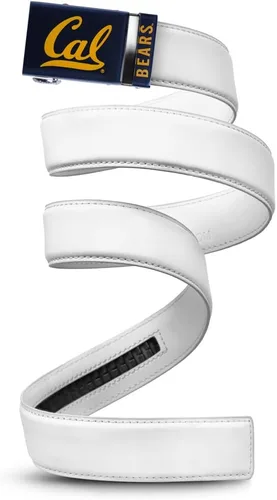 Vista 6 de Mission Belt Con licencia oficial de la NC Alabama Crimson Tide Crimson Tide (Cuero Negro)