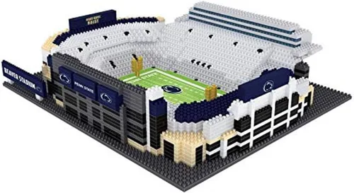 Vista 16 de FOCO NCAA Unisex NCAA College 3D BRXLZ Puzzle Team Football Stadium