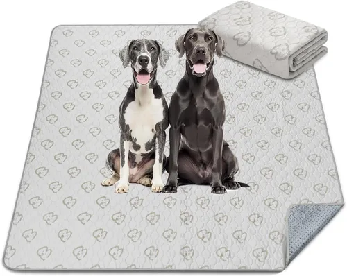 Vista 10 de FXW Almohadillas lavables para orina para perros, almohadillas para cachorros con súper absorbentes, diseñadas específicamente para jaulas de 24