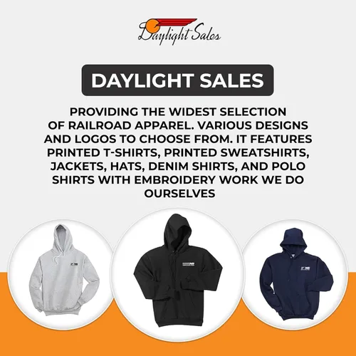 Vista 6 de Daylight Sales Norfolk Southern Thoroughbred - Sudadera con capucha con logotipo 68