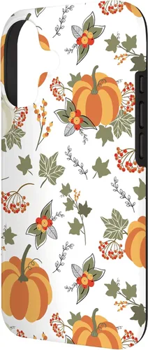 Vista 2 de Fall Leaves Autumn Pumpkin Pattern Autumn Vibes Color Case for iPhone 17