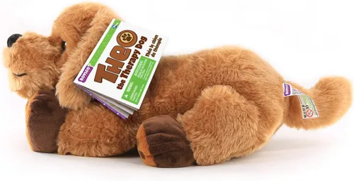 Vista 2 de ROYLCO Theo The Sensory Companion - Animal de peluche, 2.5 libras, juguete sensorial, pelo suave, paquete de calor/frío, animal de peluche