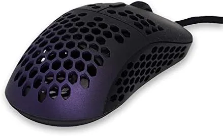 Vista 4 de G-Wolves Hati - Mouse para juegos (cable medio-morado degradado)