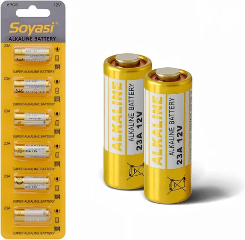 Vista 8 de Paquete de 6 baterías alcalinas A23 23A 12V para timbres de puerta a
