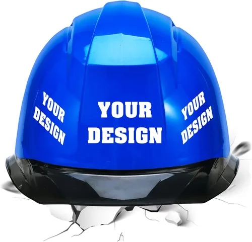 Vista 32 de Casco de seguridad con logotipo personalizable, protector para la cabeza, para trabajo al aire libre (naranja (nuevo estándar))