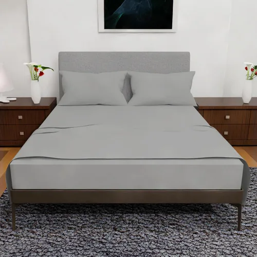 Vista 36 de Ropa de cama tamaño Twin - Juego de 3 piezas - Bolsillos profundos - Sábanas refrescantes - Suaves y cómodas para uso en todas las estaciones Aqua