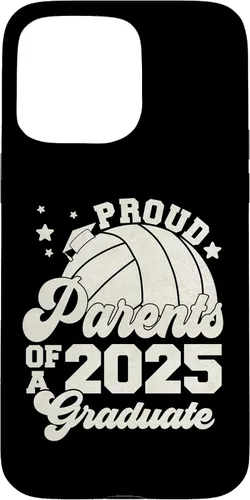 Vista 28 de iPhone 16 Parents of a 2025 Graduate Senior Graduation Volleyball Case