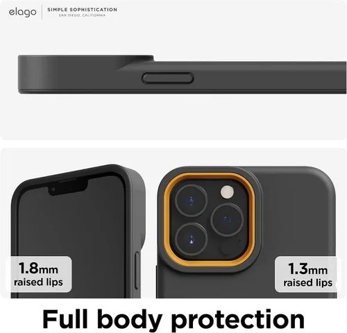 Vista 2 de elago Funda Glide Armor diseñada para iPhone 13 Pro Max, protección contra caídas, funda protectora de TPU a prueba de golpes, piezas mejoradas a