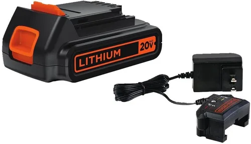 Vista 5 de BLACK+DECKER Sierra recíproca máxima de 20 V con batería de litio y cargador (BDCR20B y LBXR20CK)