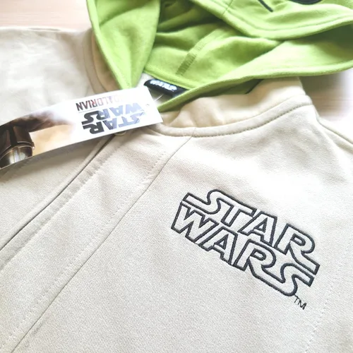 Vista 5 de Star Wars Mandalorian Baby Yoda Grogu - Sudadera con capucha para niños