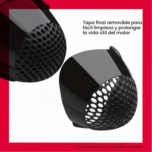 Vista 4 de Revlon Secador de pelo ligero 1875W Para un peinado suave y fácil (negro)