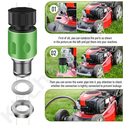 Vista 5 de 490-900-M061 Kit de lavado de cubierta compatible con CUB Cadet MTD XT1-LT42E Enduro Series tractores de jardín
