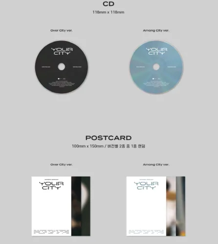 Vista 3 de [Set] JUNG YONG HWA - Tu ciudad segundo mini álbum + 2 ver set (sin póster)
