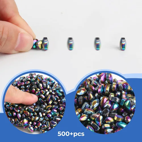Vista 5 de 550 piezas de masilla, juguetes Fidget, juguetes Fidget para adultos, juguetes Fidget de escritorio para el alivio del estrés/ansiedad