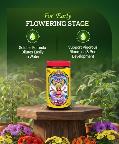 Vista 2 de FoxFarm Paquete de Trío de Nutrientes Solubles - Open Sesame, Beastie Bloomz, Cha Ching, Fertilizantes de Alto Octanaje para Hidropónico y Suelo