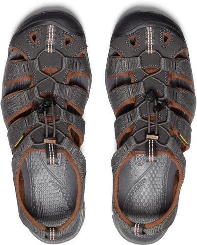 Vista 5 de KEEN Sandalia Clearwater CNX de cuero para hombre