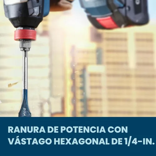 Vista 11 de Bosch Daredevil DSB5013P, juego de 13 brocas pala
