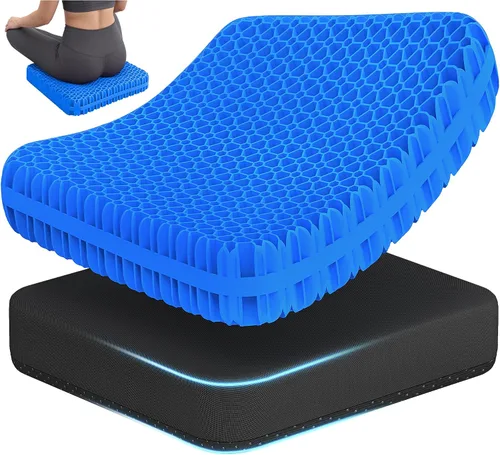 Vista 9 de Gel Cooling Seat Cushion for Office Chair, Car Seat, Large