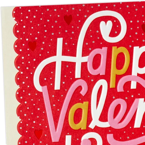 Vista 4 de Hallmark - Tarjeta de San Valentín (amor, risa, felicidad)