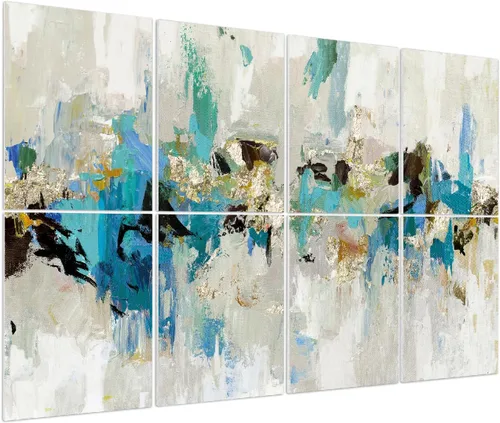 Vista 10 de Olanglab Paneles acústicos artísticos, paneles de pared absorbentes de sonido de 48 x 32 pulgadas para paneles de pared acústicos decorativos Playa B