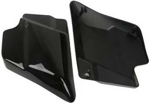 Vista 4 de Panel de cubierta lateral ABS para H-D Touring Street Glide 09-16 Vivid Negro