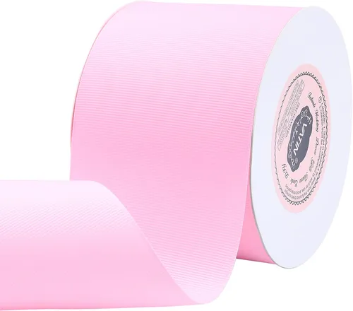 Vista 68 de VATIN Cinta de Grogrén Negra, 1-1/2" x 50 Yardas Continuas, Cinta de Grogrén de Poliéster Negra, Usar para Lazos de Bricolaje, Accesorios