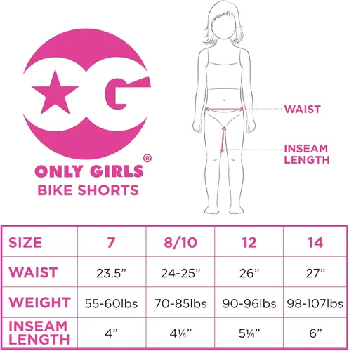 Vista 2 de Only Girls Pantalones cortos de juego Pantalones cortos de ciclismo para bailar debajo del vestido y volante (paquete de 4)