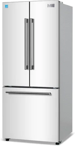 Vista 19 de BLACK+DECKER - Congelador vertical de 8.5 pies cúbicos, congelador de pie con control de temperatura mecánico, congelador vertical con 3 estantes