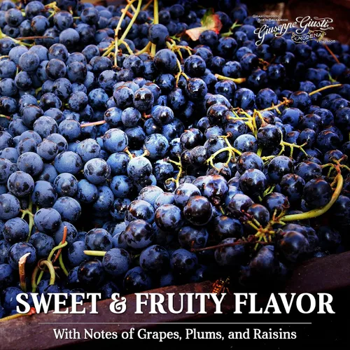 Vista 4 de Giuseppe Giusti Saba - Uva cocida italiana Saba hecha en Módena, Italia, regalo gourmet, sabor dulce y afrutado, botella de 8.5 fl oz