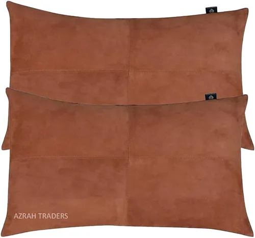 Vista 17 de Funda de almohada de piel de cordero Sued - Funda de cojín para sofá, fundas rectangulares decorativas para sala de estar y dormitorio, 10 x 18