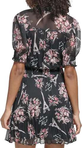 Vista 3 de Karl Lagerfeld Paris Women's Everyday Printed Dress