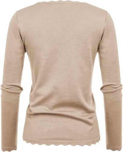 Vista 2 de GRACE KARIN - Blusa estilo suéter sin botones muy elástica de manga larga para mujer