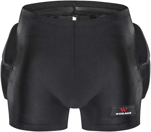 Vista 2 de WOSAWE Youth Adult Protective EVA Padded Shorts HIPS Tailbone Protector Skating Skiing Impact Pad
