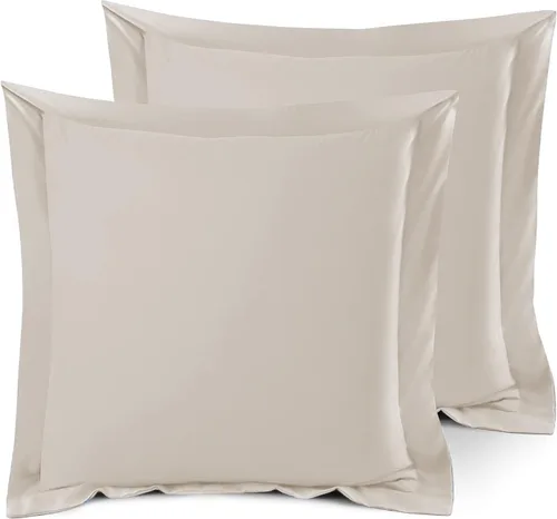 Vista 35 de Nestl Juego de 2 fundas tipo sham de almohada suaves - Fundas de almohada de microfibra de doble cepillado - Fundas de almohada de cama premium