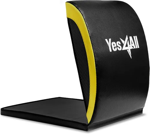Vista 12 de Yes4All Almohadillas de ejercicio abdominales, equipo de entrenamiento de abdominales plegables para gimnasio en casa, entrenamiento central