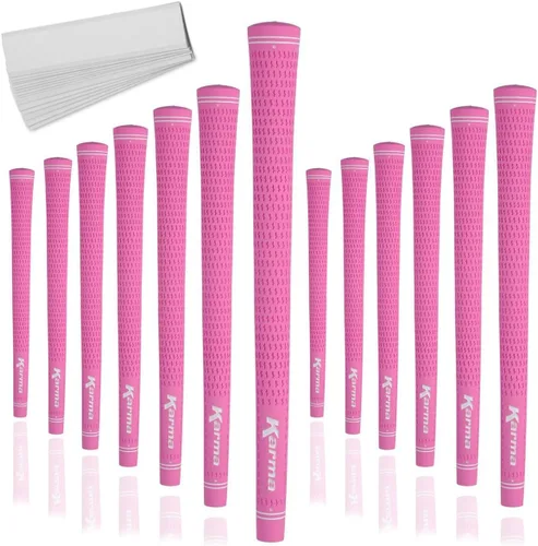 Vista 44 de Karma Puños de golf de terciopelo para hombres, mujeres, jóvenes Tamaño pequeño, estándar, mediano, grande y Jumbo 6 colores Elige un paquete