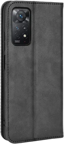 Vista 3 de Funda para Xiaomi Redmi Note 11 Pro 4G Caso,Funda para Xiaomi Redmi Note 11 Pro 5G Funda de cuero,Funda para Xiaomi Redmi Note 11 Pro 4G Funda Flip
